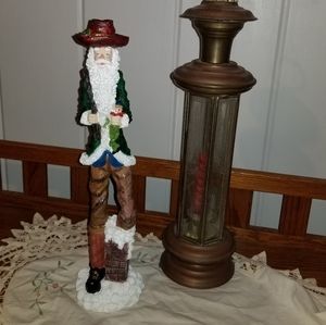 Tall Slim Cowboy Santa